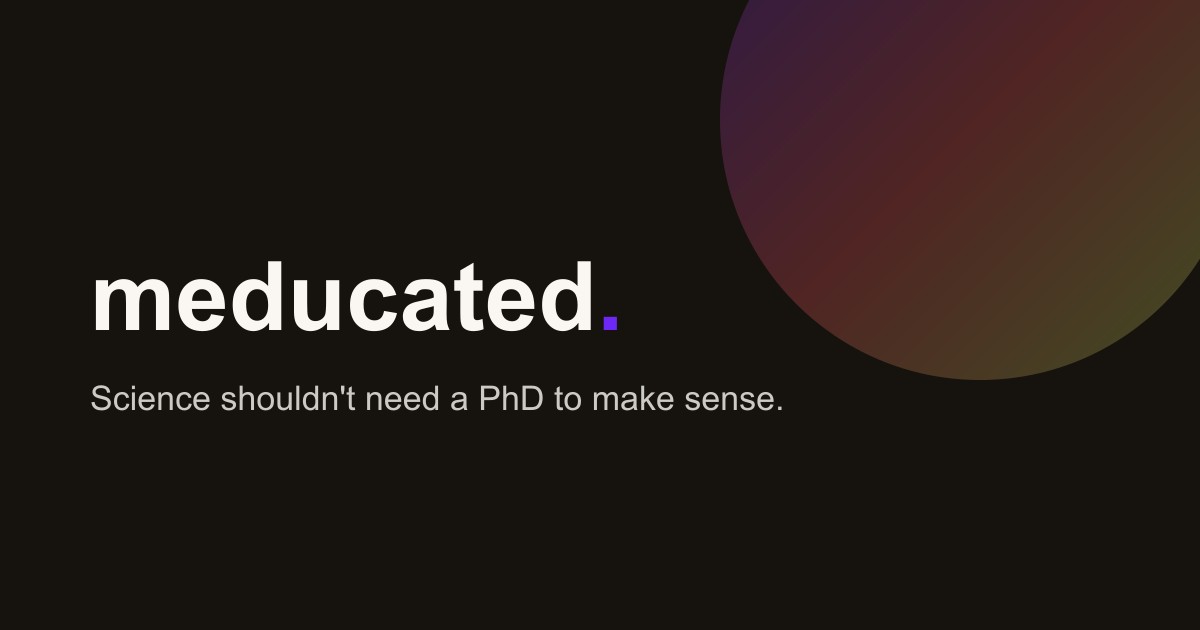 Educsted Meducated